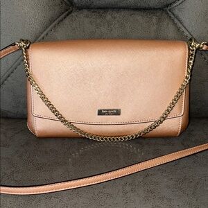 Kate Spade Gold Crossbody Bag